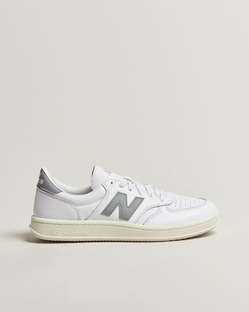 New Balance T500 Sneakers White/Grey – Valkoinen