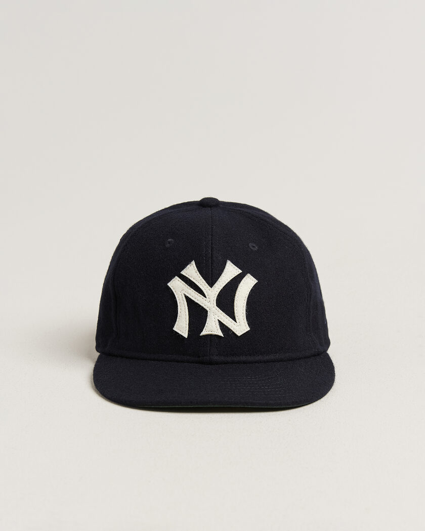 New Era Retro Crown 9Fifty Melton Wool Cap New York Yankees – Sininen