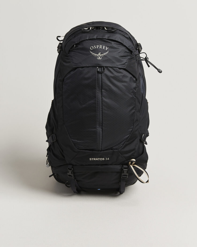 Osprey Stratos 34 Raven Black – Musta