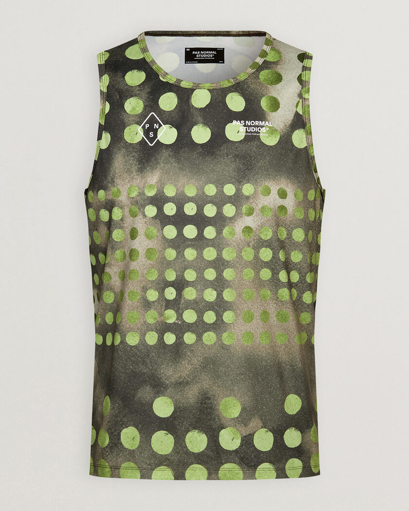 Pas Normal Studios TKO Balance Singlet Moss Green – Vihreä