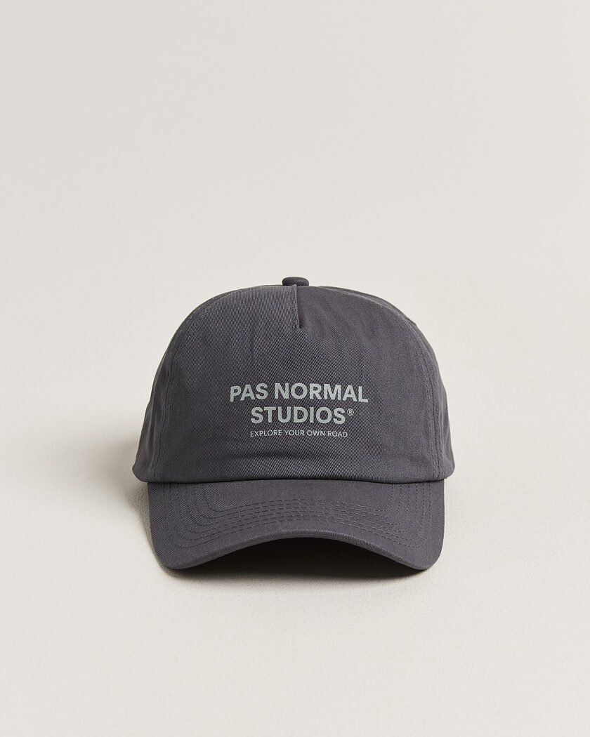 Pas Normal Studios Off Race Cotton Cap Dark Navy – Sininen