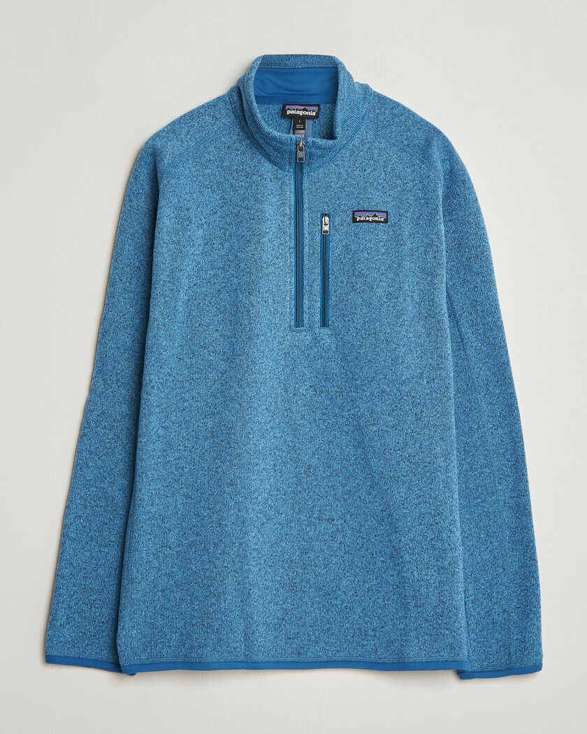 Patagonia Better Sweater Half Zip Fleece Jacket Aquatic Blue – Sininen