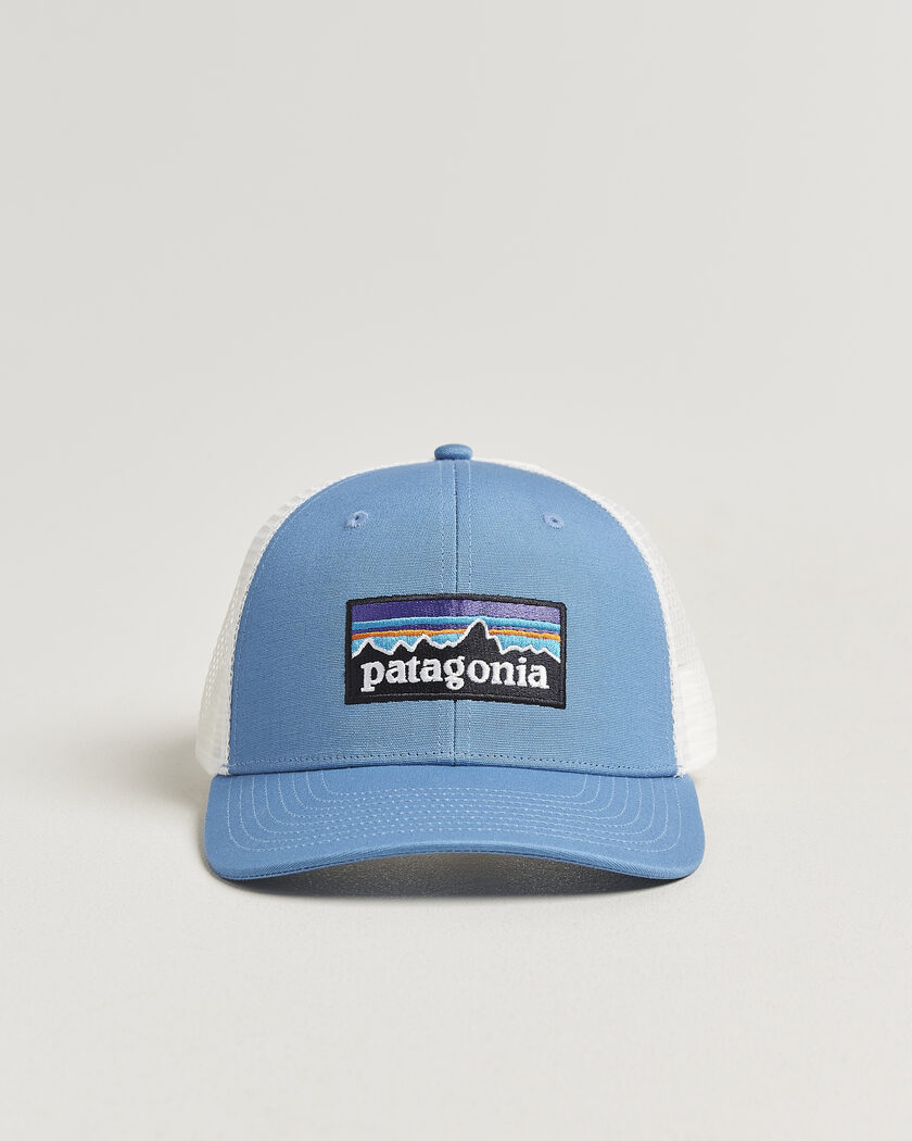 Patagonia P-6 Logo Trucker Hat Shore Blue – Sininen