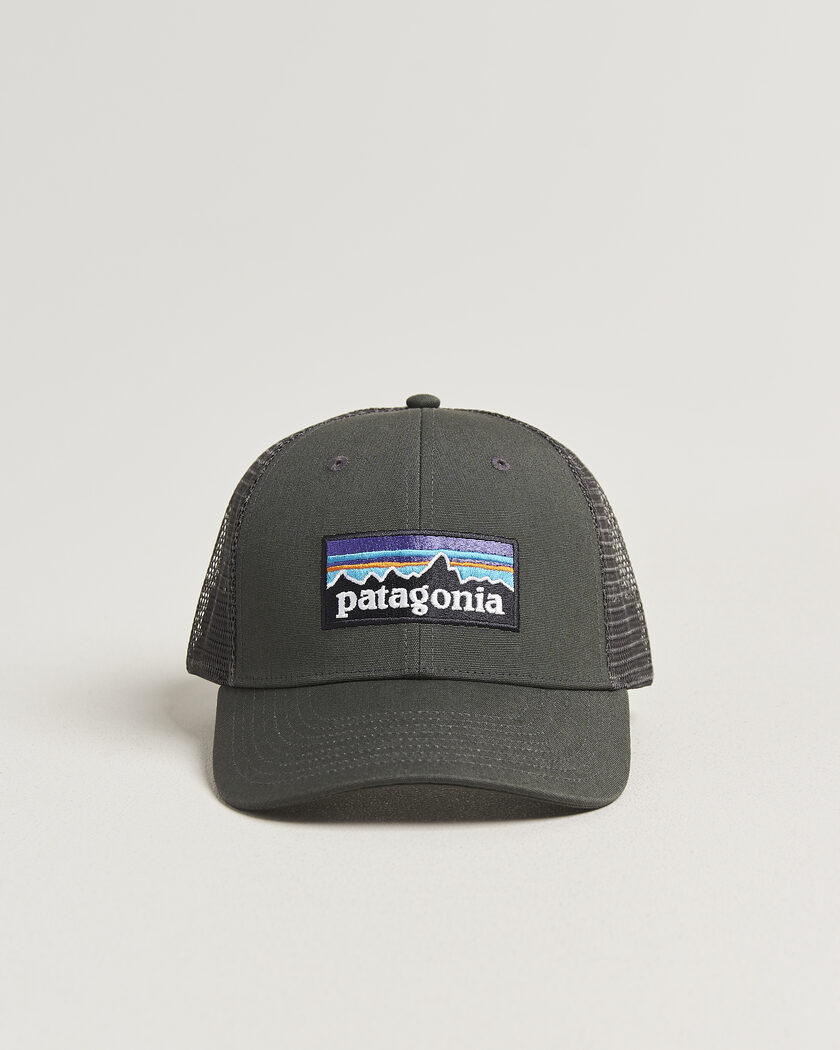 Patagonia P-6 Logo LoPro Trucker Hat Forge Grey – Harmaa