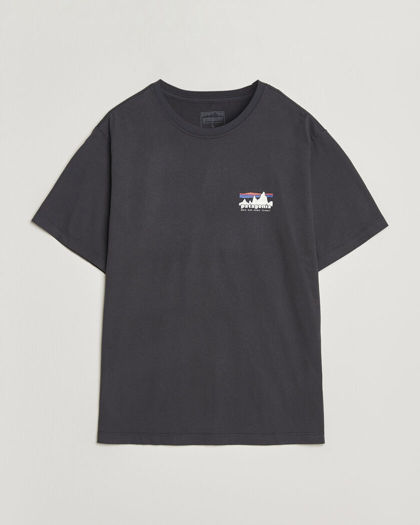 Patagonia 73 Skyline Logo T-Shirt Ink Black – Musta