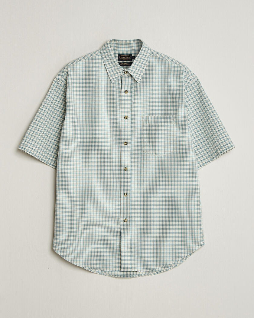 Pendleton Short Sleeve Shirt Summer Tartan – Vihreä