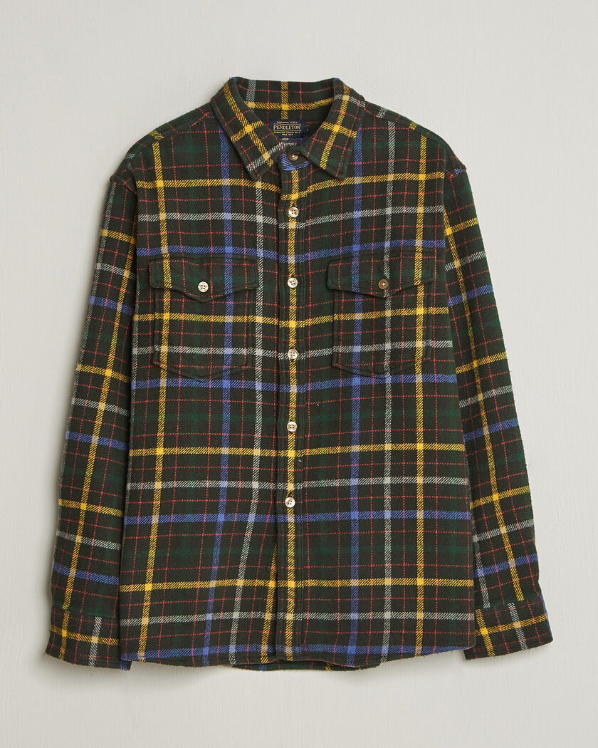 Pendleton Big Pocket Shirt Peat – Monivärinen