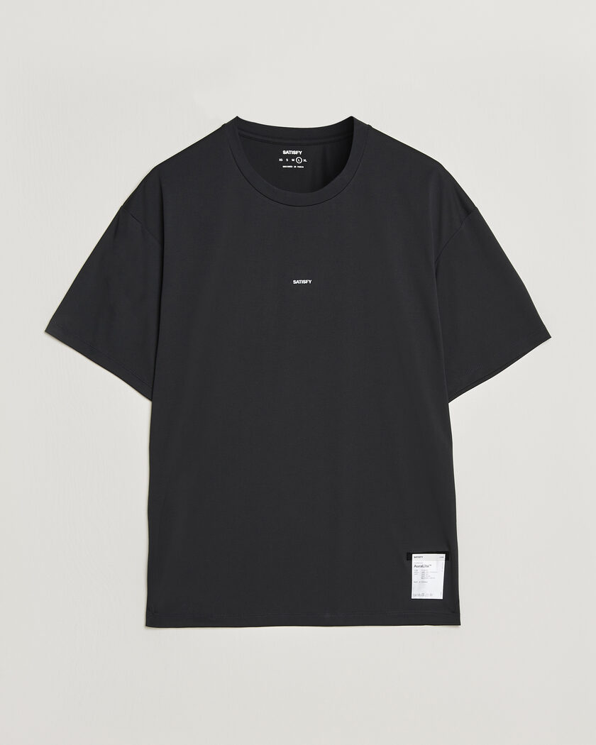 Satisfy AuraLite T-Shirt Black – Musta