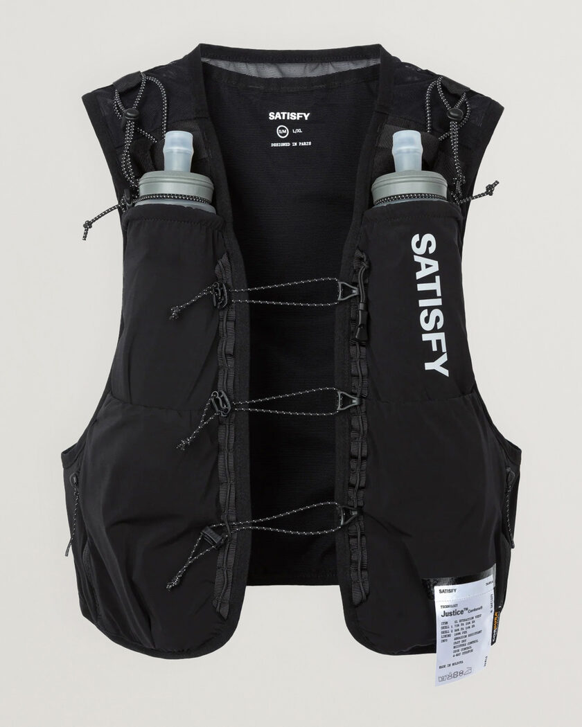 Satisfy Justice Cordura Hydration Vest 5L Black – Musta