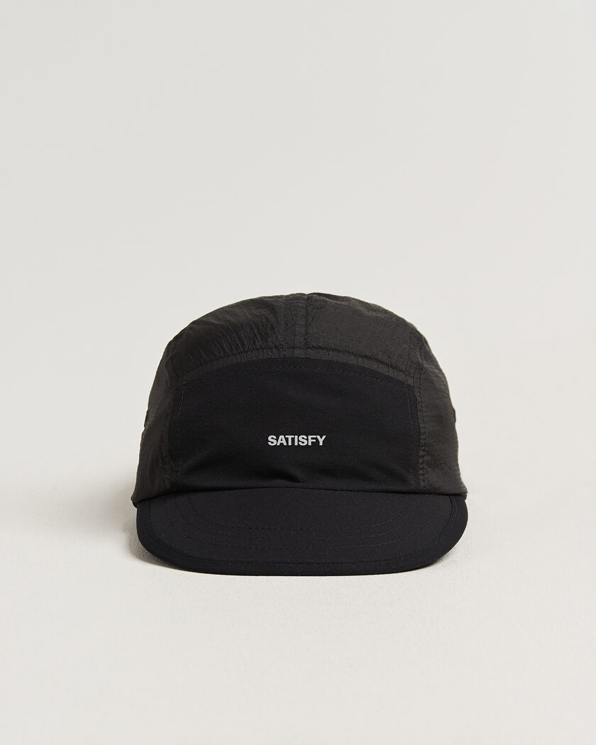 Satisfy Rippy Trail Cap Black – Musta