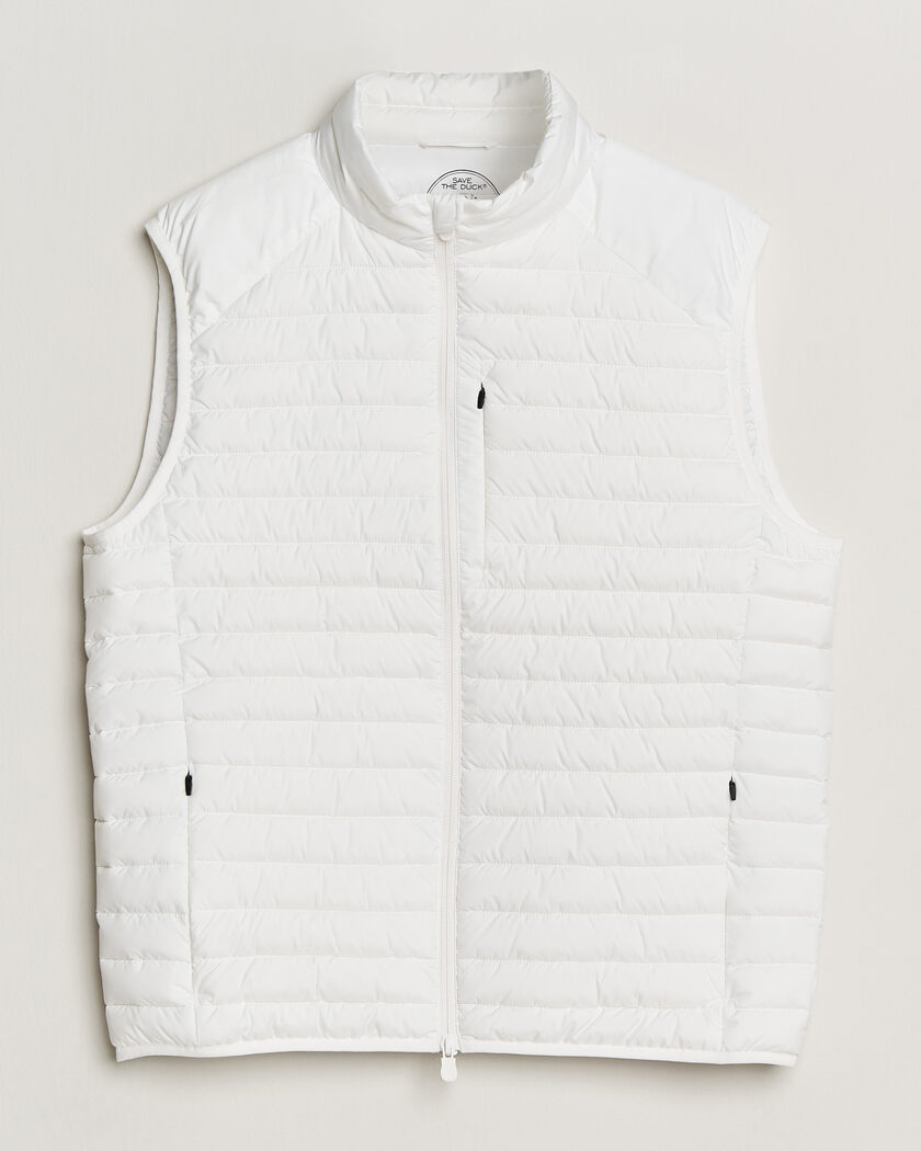 Save The Duck Dave Lightweight Padded Vest Dull White – Valkoinen