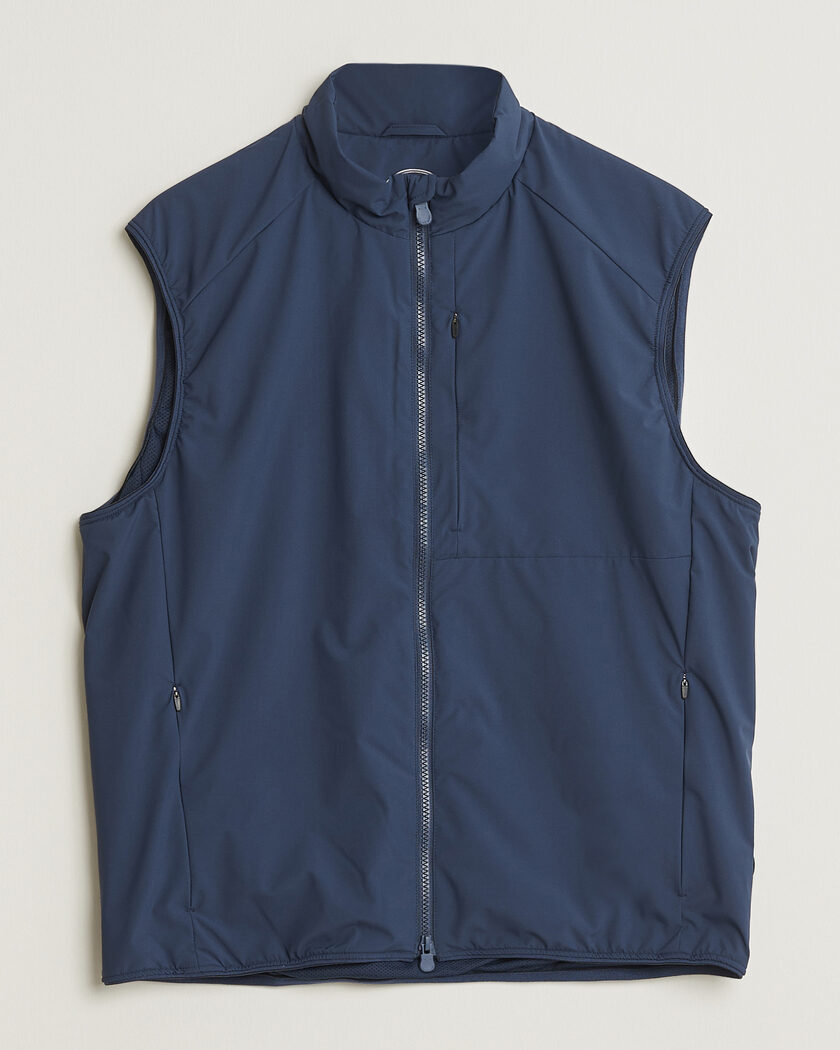 Save The Duck Joe Wind/Water Resistant Vest Navy Blue – Sininen