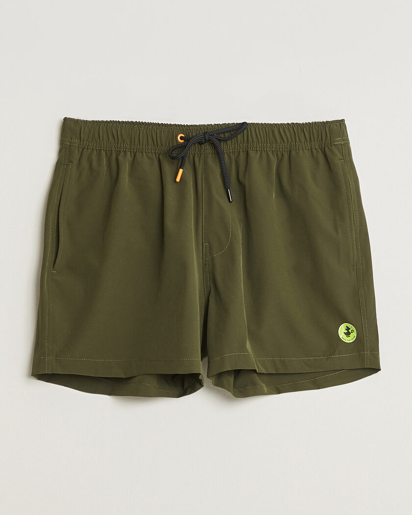Save The Duck Plain Drawstring Swimshorts Snake Green – Vihreä