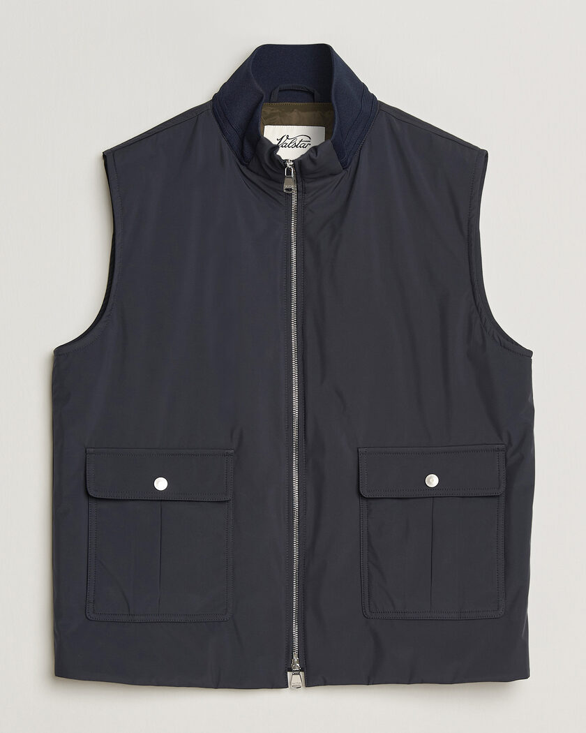 Valstar Nylon Zip Vest Navy – Sininen