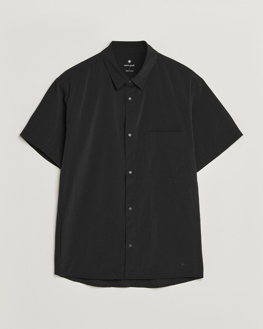 Snow Peak Quick Dry Shirt Black – Musta