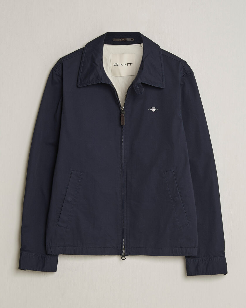 Gant Cotton Windcheater Jacket Evening Blue – Sininen