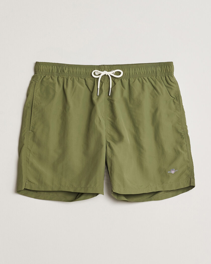 Gant Basic Swimshorts Dry Herb Green – Vihreä