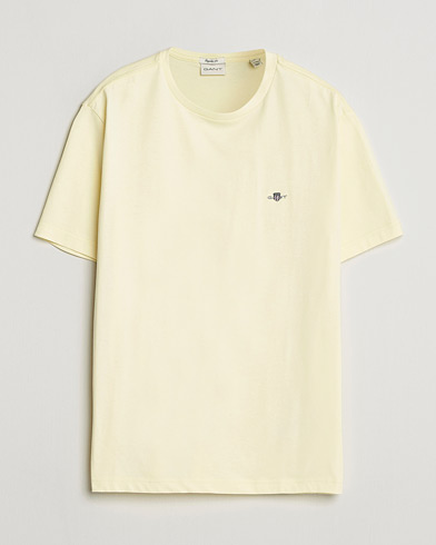 GANT The Original T-Shirt Vanilla Yellow – Keltainen