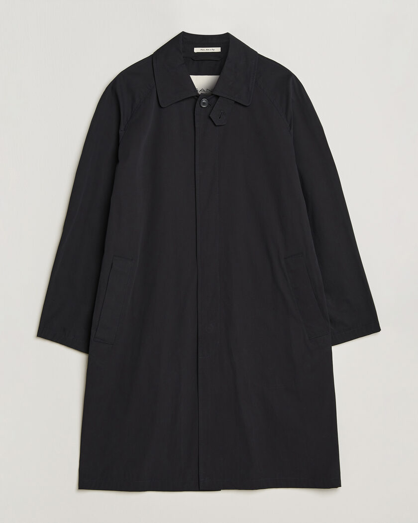 Gant Cotton Coat Black – Musta