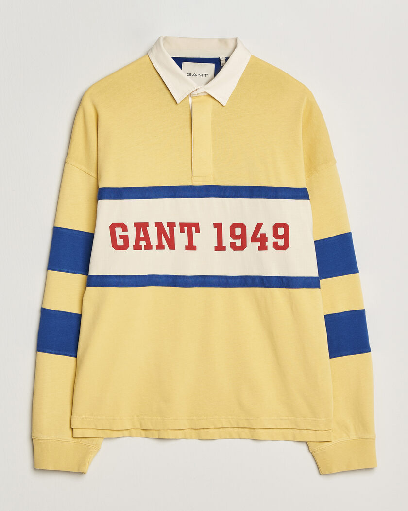 GANT Heavy Rugger Light Mustard Yellow – Keltainen