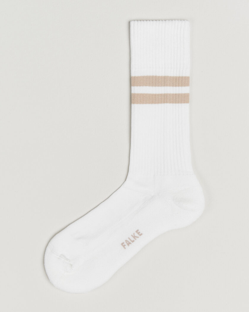 Falke Dynamic Tennis Sock White/Beige – Valkoinen