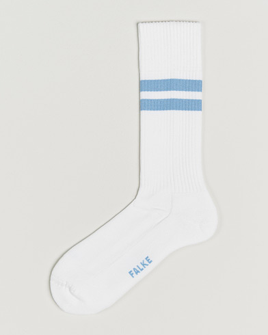 Falke Dynamic Tennis Sock White/Blue – Valkoinen