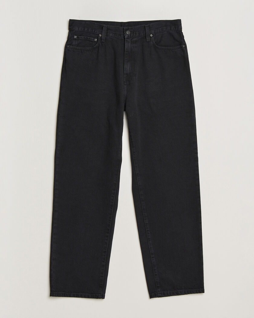 Carhartt WIP Aaron Pant Smith Denim Grey Stone Wash – Harmaa