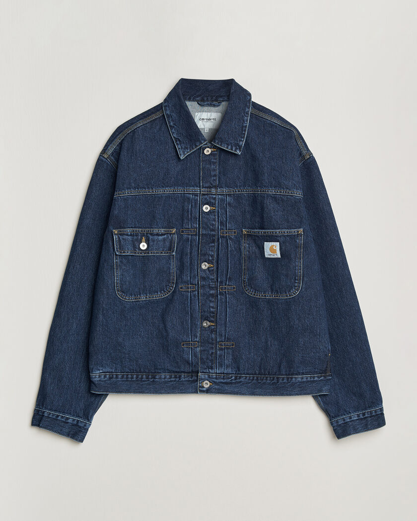 Carhartt WIP Belmar Denim Jacket Blue Stone Wash – Sininen
