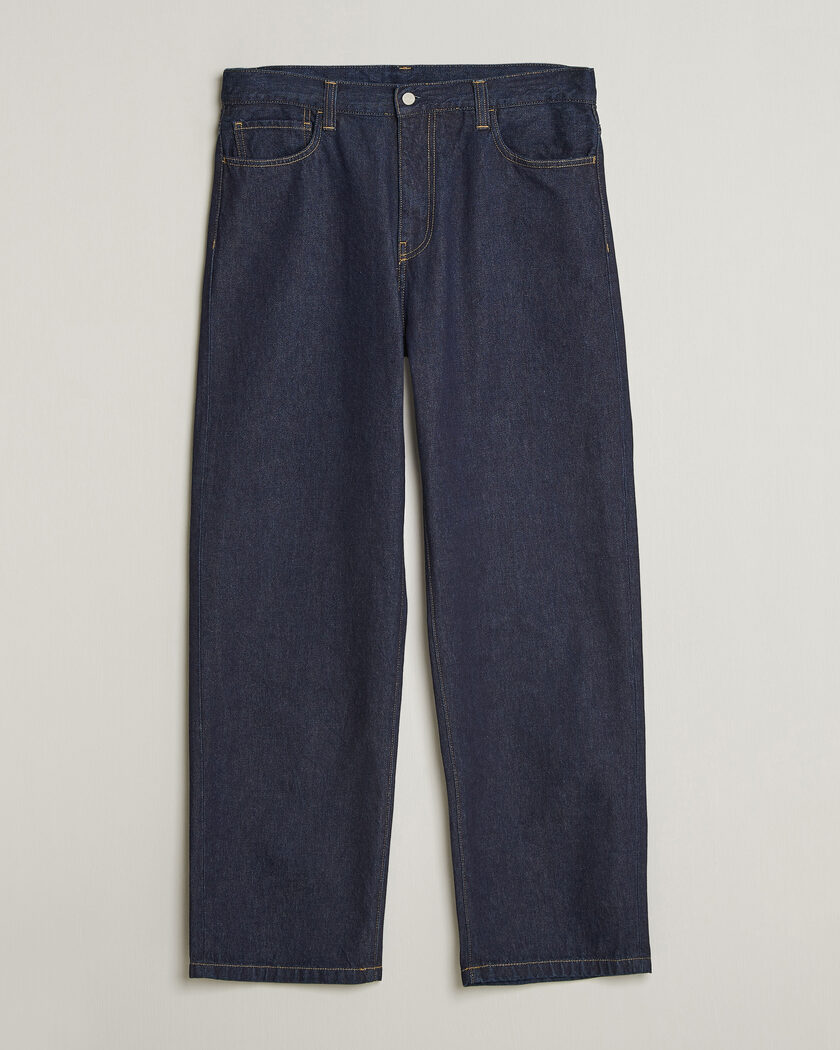 Carhartt WIP Landon Pant Robertson Denim Blue Rinsed – Sininen