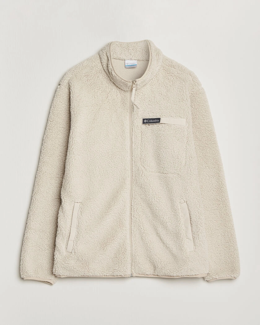 Columbia Rugged Ridge High Pile Full Zip Dark Stone – Beige