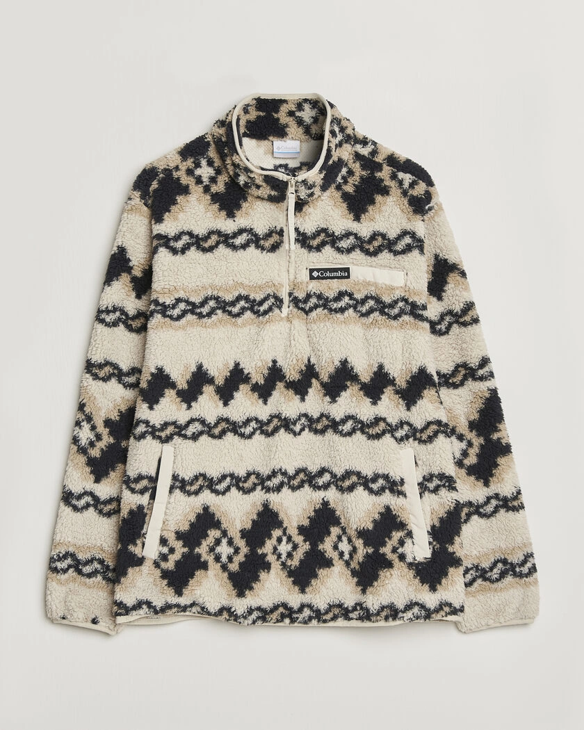 Columbia Rugged Ridge High Pile Half Zip Dark Stone Knitknot – Beige