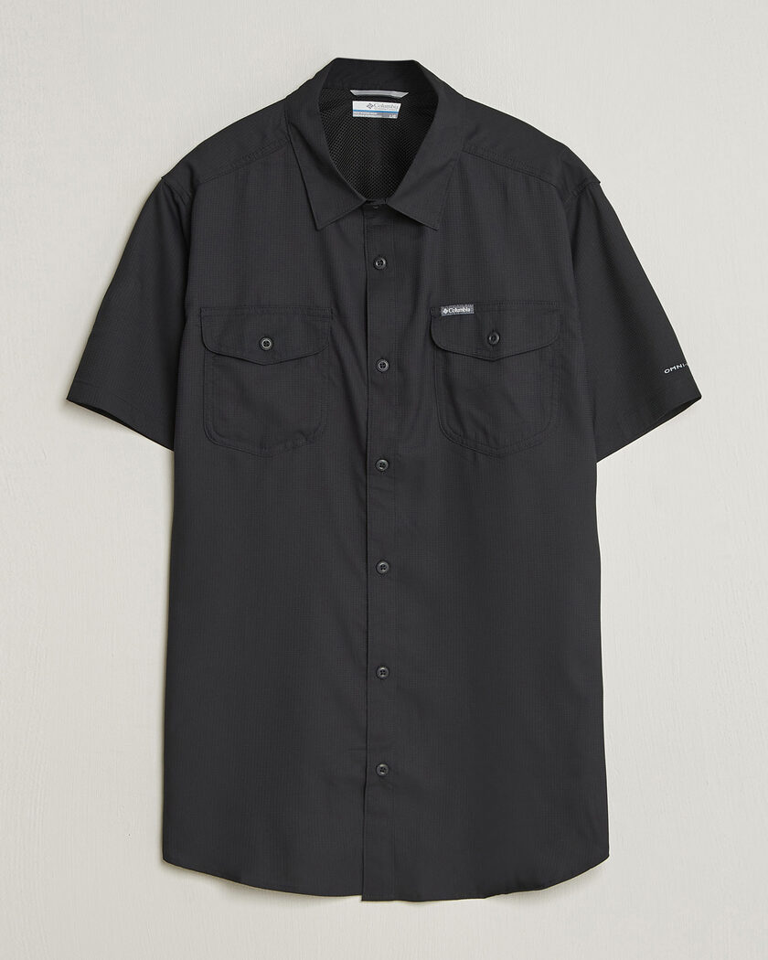 Columbia Utilizer II Short Sleeve Ripstop Shirt Black – Musta