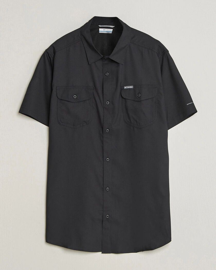 Columbia Utilizer II Short Sleeve Ripstop Shirt Black – Musta