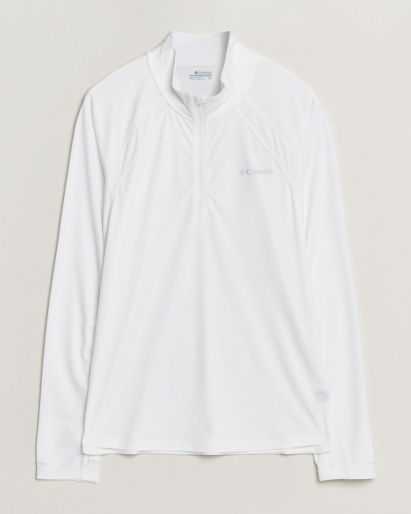 Columbia Stealth Spring Half-Zip T-Shirt White – Valkoinen
