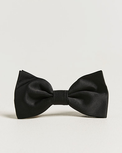 Canali Silk Bow Tie Black – Musta