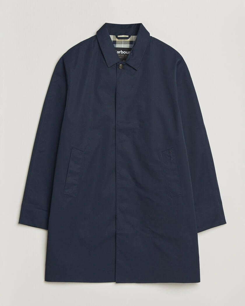 Barbour Lifestyle Rokig Waterproof Car Coat Navy – Sininen