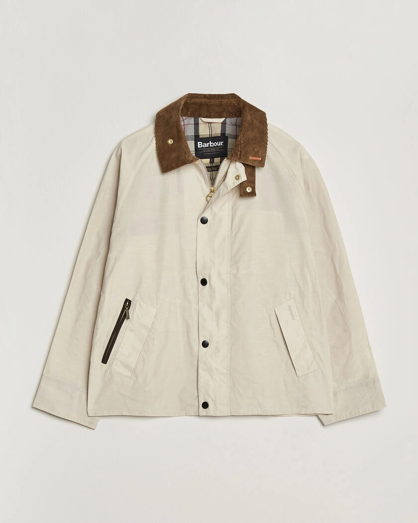 Barbour Lifestyle Icons Transport Casual Jacket Oatmeal – Beige