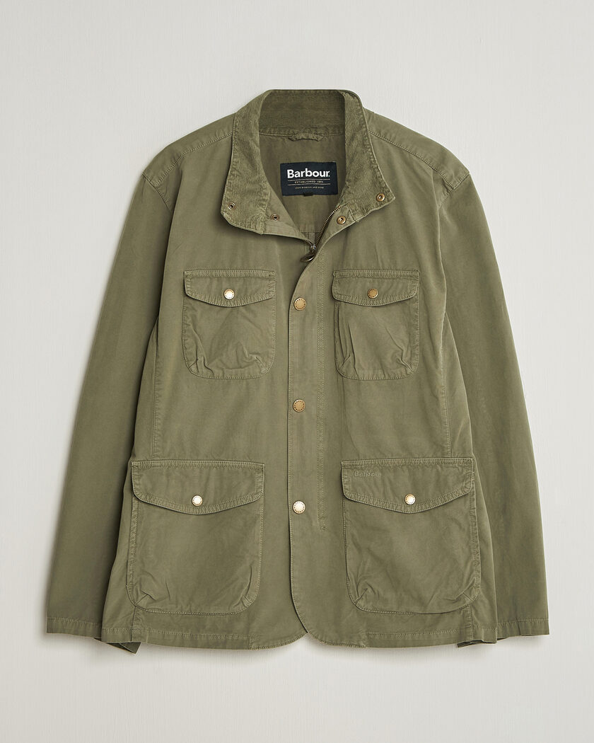 Barbour Lifestyle Ogston Casual Jacket Dusty Olive – Vihreä