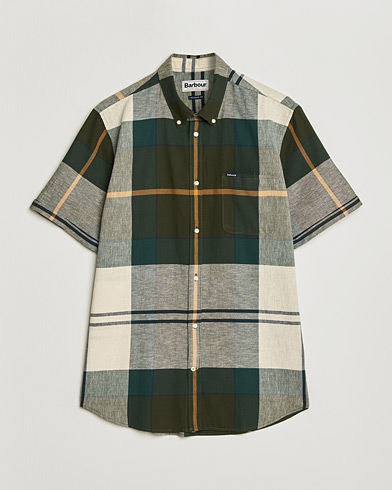 Barbour Lifestyle Douglas Short Sleeve Tailored Shirt Ancient Tartan – Vihreä
