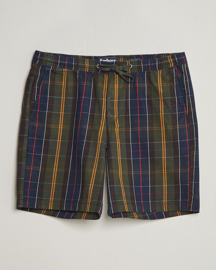 Barbour Lifestyle Relaxed Shorts Classic Tartan – Vihreä