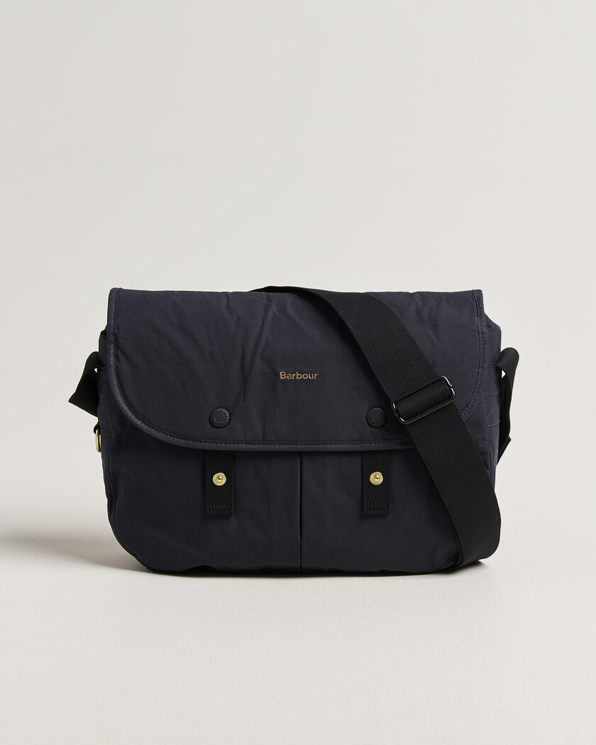 Barbour Lifestyle Transport Riever Shoulder Bag Navy – Sininen
