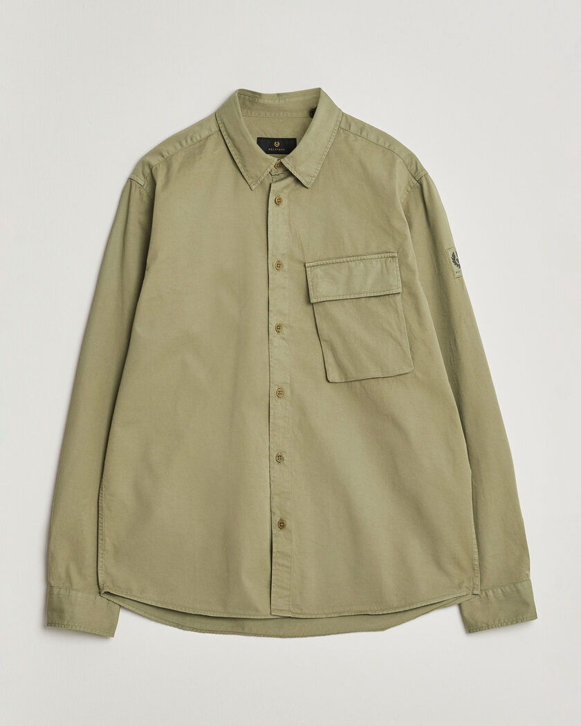 Belstaff Scale Pocket Shirt Fatigue Green – Vihreä
