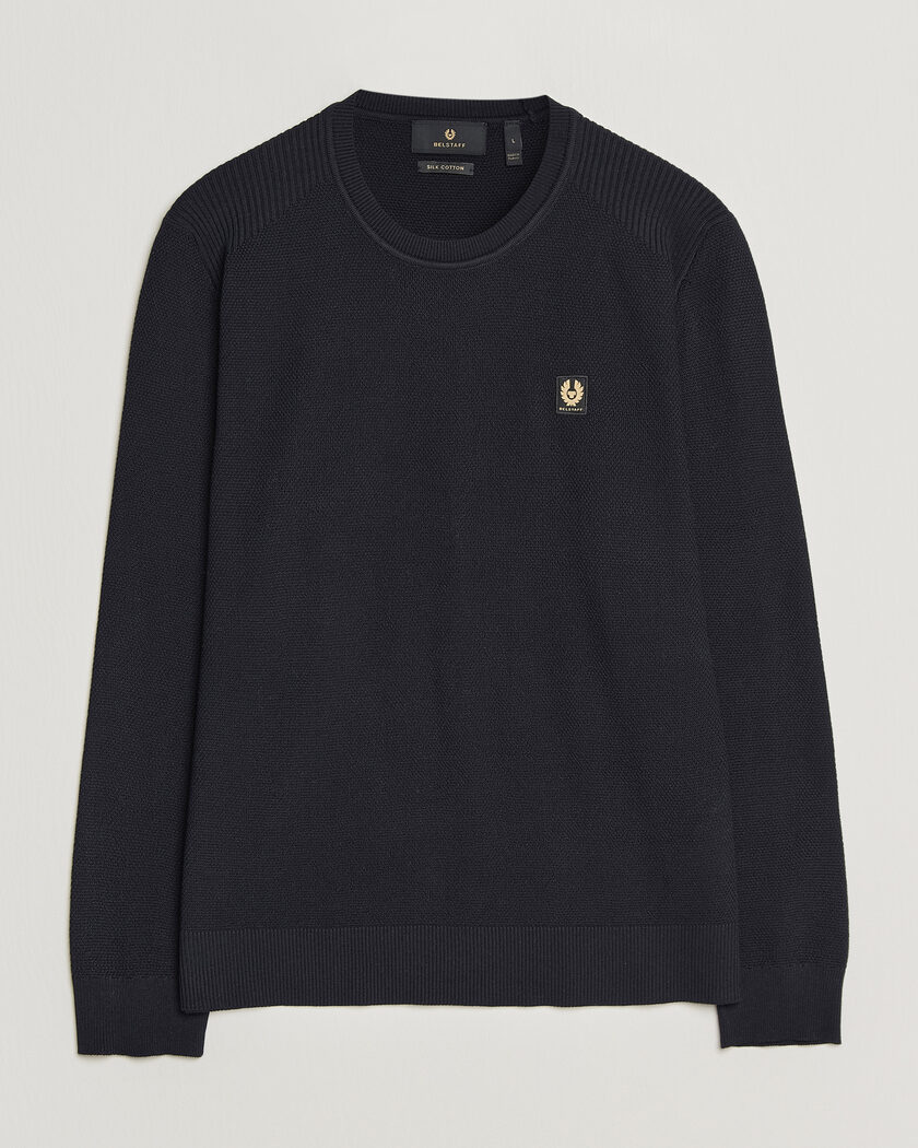 Belstaff Coast Knitted Crew Neck Dark Ink – Sininen