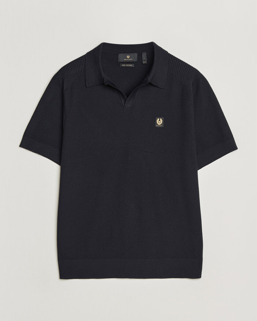 Belstaff Coast Knitted Polo Dark Ink – Sininen