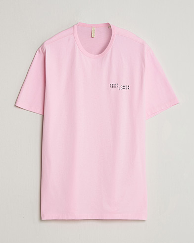 Sunflower Logo T-Shirt Pink – Vaaleanpunainen