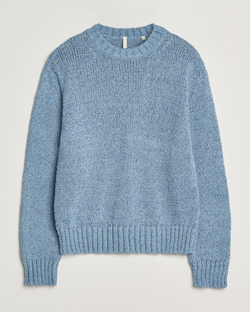 Sunflower Frederik Cotton Blend Sweater Light Blue – Sininen