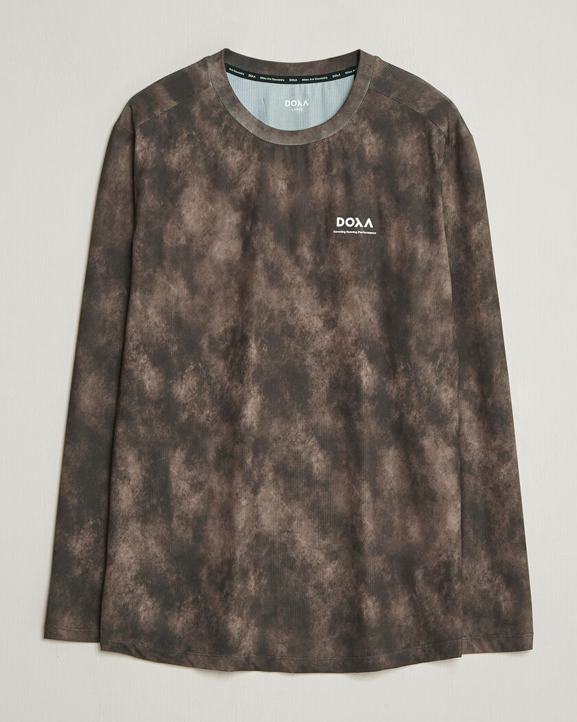 DOXA Rerun Long Sleeve T-Shirt Taupe – Ruskea