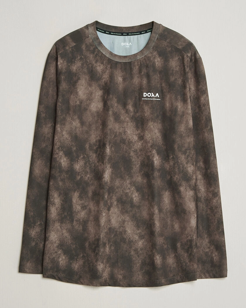 DOXA Rerun Long Sleeve T-Shirt Taupe – Ruskea