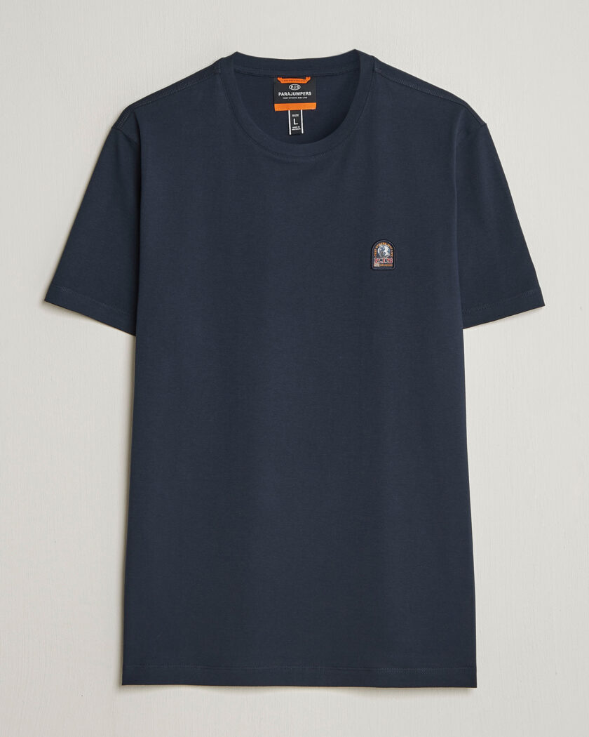 Parajumpers Patch Crew Neck T-Shirt Navy – Sininen