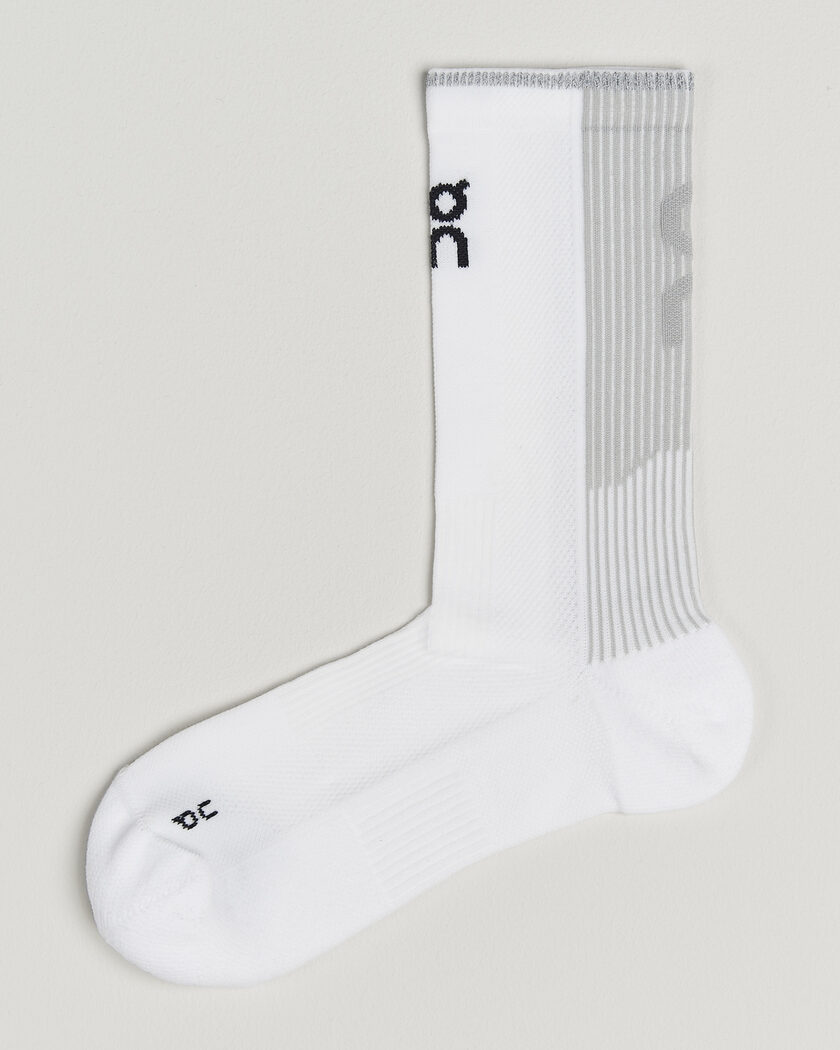 On Performance Run Sock High White – Valkoinen